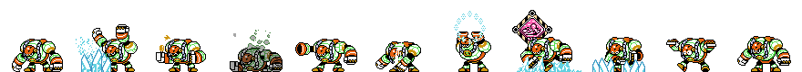 Frost Man (Citrus Alt) | Base Sprite Left