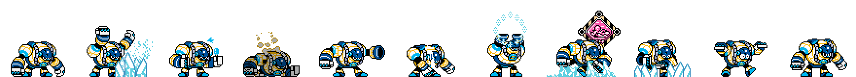 Frost Man (Weapon Alt) | Base Sprite Right