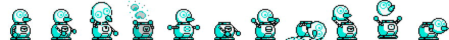 Frosty Throwman (2nd Gen) | Base Sprite Right