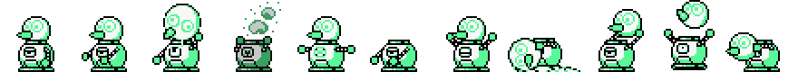 Frosty Throwman (3rd Gen) | Base Sprite Left