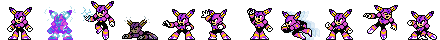 Fuse Man (Magenta Alt) | Base Sprite Left