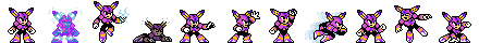 Fuse Man (Magenta Alt) | Base Sprite Right