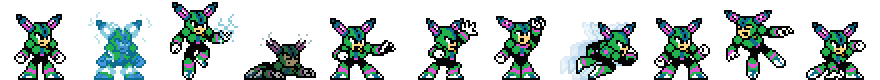 Fuse Man (Emerald Alt) | Base Sprite Right