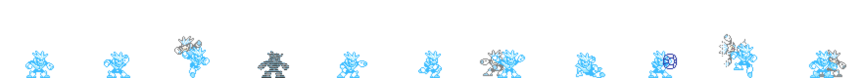 Gemini Man (Weapon Alt) | Base Sprite Right