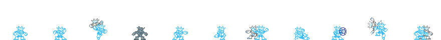 Gemini Man (Weapon Alt) | Base Sprite Right