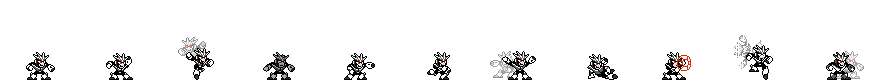 Gemini Man (Darkness Alt) | Base Sprite Right