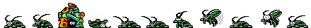 Gockroach S (Ooze Gen) | Base Sprite Left