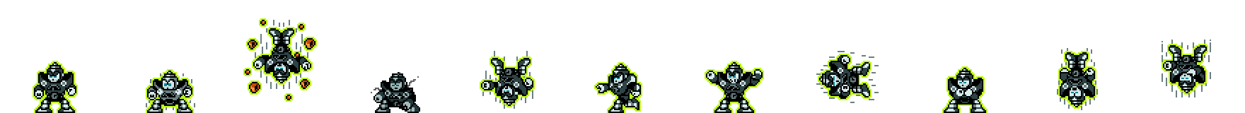 Gravity Man (Asteroid Alt) | Base Sprite Left