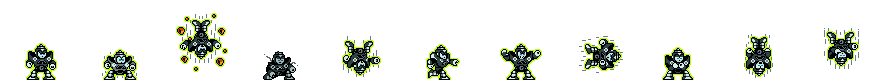 Gravity Man (Asteroid Alt) | Base Sprite Right