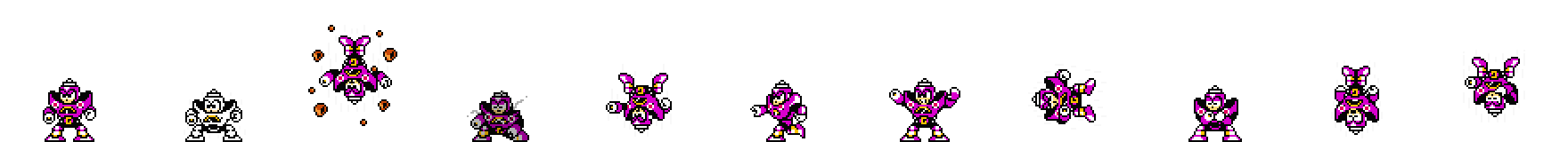 Gravity Man (Weapon Alt) | Base Sprite Left