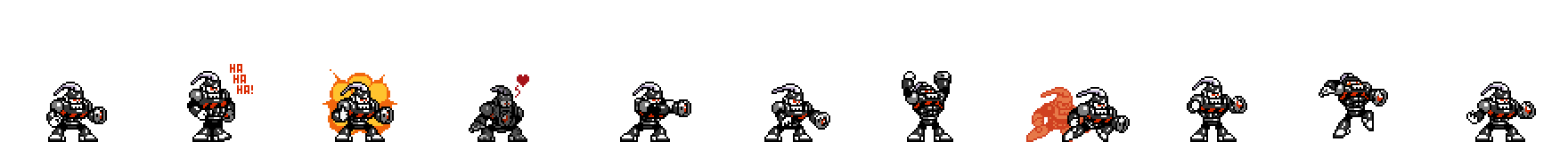 Grenade Man (Darkness Alt) | Base Sprite Right