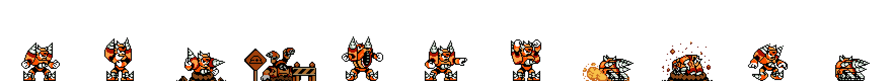 Ground Man (Demolition Alt) | Base Sprite Right