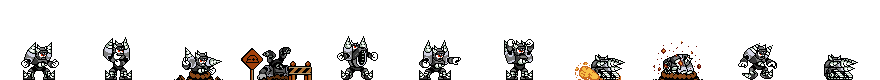 Ground Man (Darkness Alt) | Base Sprite Right