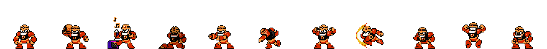 Guts Man | Base Sprite Left