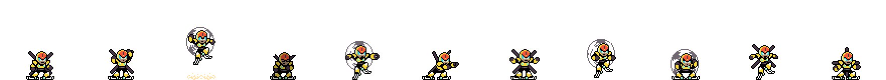 Gyro Man (Network Alt) | Base Sprite Right