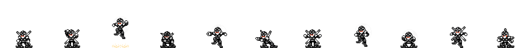 Gyro Man (Darkness Alt) | Base Sprite Left
