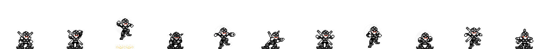 Gyro Man (Darkness Alt) | Base Sprite Right