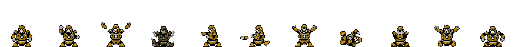 Hard Man (Golden Alt) | Base Sprite Left