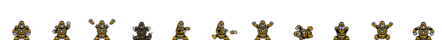 Hard Man (Golden Alt) | Base Sprite Right
