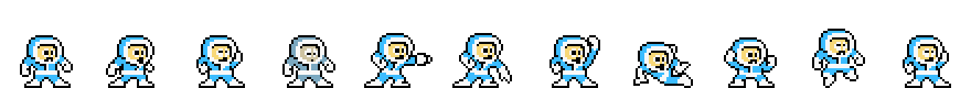 Ice Man (Prototype Alt) | Base Sprite Right