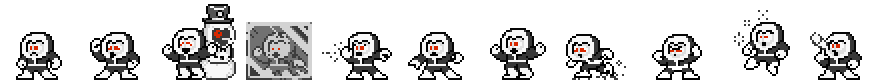Ice Man (Darkness Alt) | Base Sprite Left