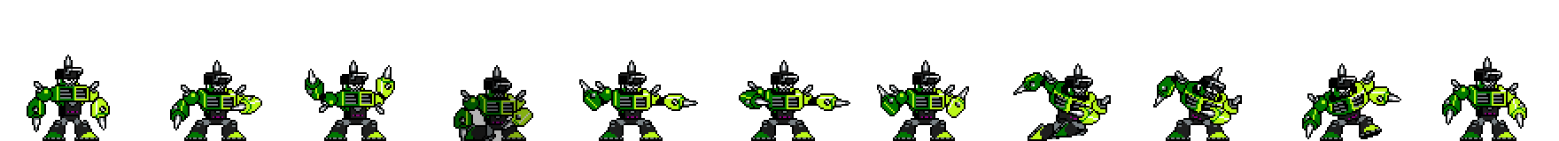 Impact Man (Devastator Alt) | Base Sprite Right