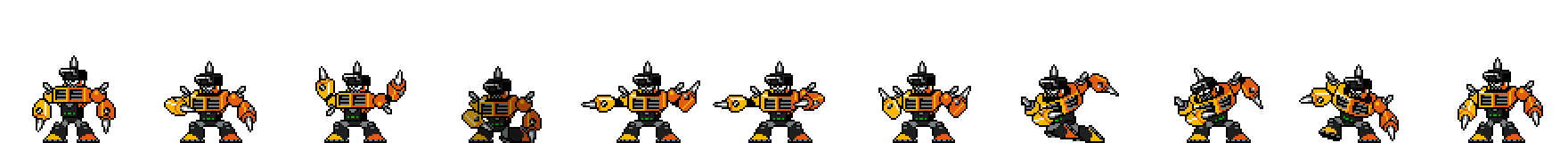 Impact Man (Weapon Alt) | Base Sprite Left
