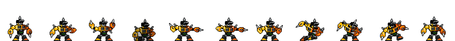 Impact Man (Weapon Alt) | Base Sprite Right