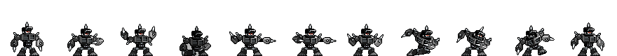 Impact Man (Darkness Alt) | Base Sprite Right