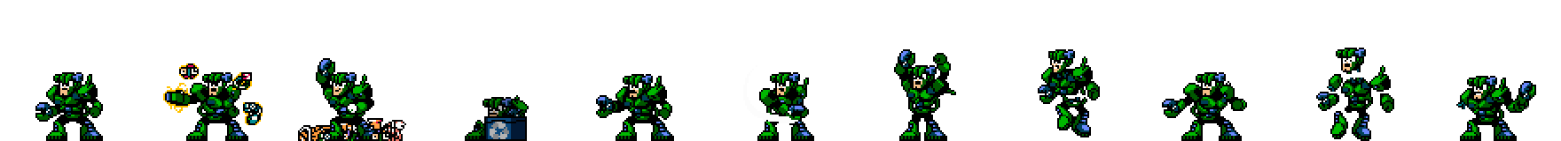 Junk Man (Mossy Alt) | Base Sprite Left