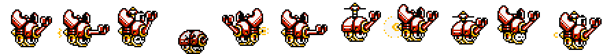 Kabuton (Mega Gen) | Base Sprite Right