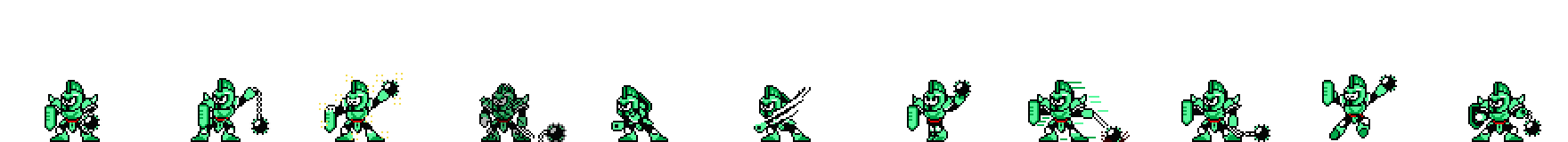 Knight Man (Bronze Armor Alt) | Base Sprite Left