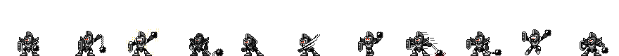 Knight Man (Darkness Alt) | Base Sprite Left