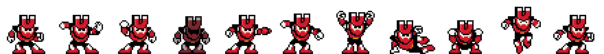 Magnet Man (Prototype Alt) | Base Sprite Right