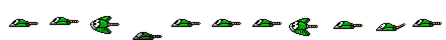 Manta Missile (2nd Gen) | Base Sprite Left