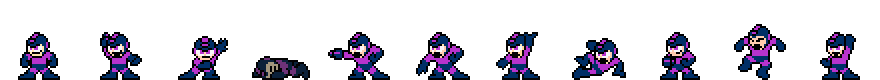 Mega Man DS | Base Sprite Left