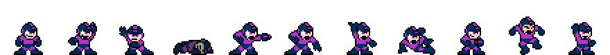 Mega Man DS | Base Sprite Right