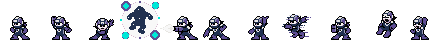 Mega Man DS (Network Phantom) | Base Sprite Left