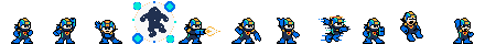 Mega Man DS (Network Phantom) | Base Sprite Right