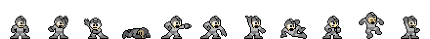 Mega Man (Cutter Core) | Base Sprite Right