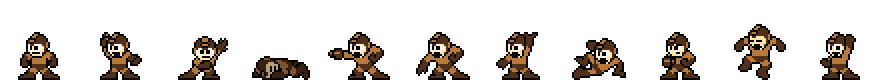 Mega Man (Earth Core) | Base Sprite Left