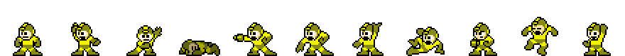Mega Man (Electric Core) | Base Sprite Left