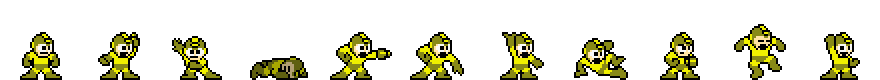 Mega Man (Electric Core) | Base Sprite Right