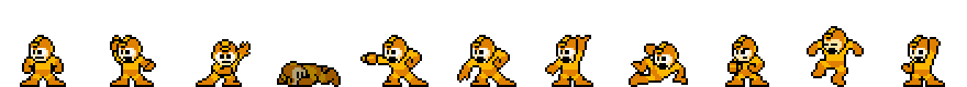Mega Man (Explode Core) | Base Sprite Left