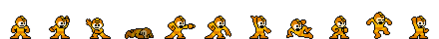 Mega Man (Explode Core) | Base Sprite Right