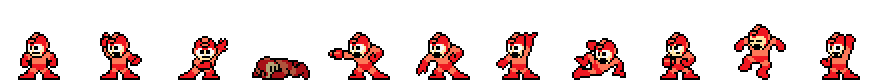 Mega Man (Flame Core) | Base Sprite Left