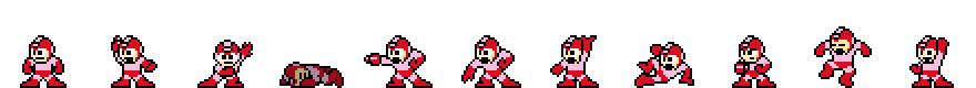 Mega Man (Laser Core) | Base Sprite Left