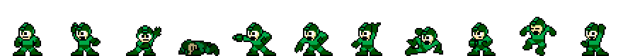 Mega Man (Nature Core) | Base Sprite Left