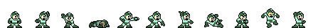 Mega Man (Shield Core) | Base Sprite Right