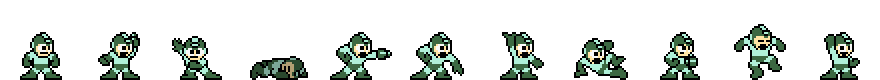 Mega Man (Shield Core) | Base Sprite Right
